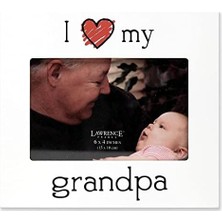 Frames 'ı My Grandpa' Resim Çerçevesi, 15 x 10 Cm, Beyaz