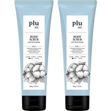 Plu 365 Body Scrub Musk 100 gr Pamuk Çiçekli Vücut Peelingi (2 Paketi)