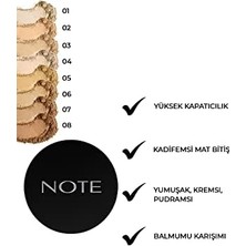 Cosmetics Luminous Silk Compact Powder 05 Mat Bitişli Toz Yüz Pudrası