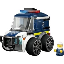 City Araçlar - Kamyonu 60481 – 5 Yaş ve Üzeri Erkek ve Kız Çocuklar Için Memuru Minifigürü Içeren Yaratıcı Oyuncak Araba Yapım Seti, Çocuklar Için Eğlenceli Hediye Fikri (71 Parça)
