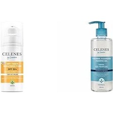 Herbal Dry Yüksek Korumalı Fluid 50 Spf Güneş Koruyucu Yüz ve Dekolte Bölgesixcelenes Thermal Yağlı/karma 250 ml Temizleme Jeli