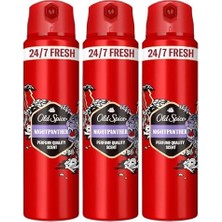 Old Spice Night Panther Erkek Sprey Vücut Deodorantı 150 ml 3lü Paket