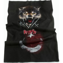 Kurt Desenli Baff Boyunluk Nemere