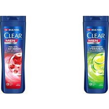 Clear Men Kepeğe Karşı Etkili Şampuan Hızlı Stil 2'si 1 Arada Kolay Şekil Alan Saçlar 350 ml Mavi(1) Clear Men Maksimum Ferahlık Yağlı Saç Derisi Için Limon Özlü Kepeğe Karşı Etkili Şampuan 350 Ml(1)