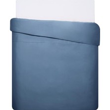 Mix&match Pamuk Çift Kişilik Nevresim Kılıfı Indigo