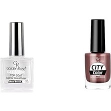 Gel Look Top Coat & Oje Seti