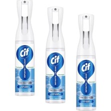 Prime Cif Infinite Clean Doğal Probiyotikli Anti Toz Sprey Tüm Yüzeyler Için & Deniz Tuzu 280 ml (3 Paketi)