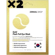 Dermal 3 Katmanlı Foil Göz Altı Torbalarına Karşı Kağıt Göz Maskesi 2 Adet