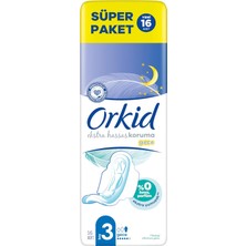 Prime Orkid Hassas Hijyenik Ped Uzun Ekstra (Boy 3) 16 Adet Ped