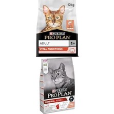 Prime Pro Plan Original Somonlu Kuru Kedi Maması 10 kg + 3 kg Hediye