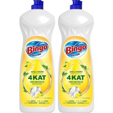 Prime Bingo Elde Bulaşık Deterjanı Limon 650 ml (2 Paketi)