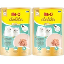 Prime Yavru Kedi Somon Soslu Keçi Sütlü Tavuk Mus, 70 gr 2li Paket