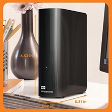 Prime Wd Masaüstü Bellek 22 Tb (Masaüstü Bellek USB 3.0 Uyumlu, Fotoğraf, Müzik, Video ve Diğer Tüm Dosyalar Için Ek Bellek, Darbeye Dayanıklı), Mekanik Sabit Disk, Siyah