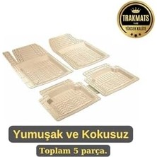 Prime Courier 2014-2024 Kesilebilir Pro-Mats Yumuşak Oto Paspas Bej