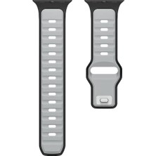 Prime Gt 3 42MM ile Uyumlu Cns KRD-135 22MM Silikon Kordon Strap Kayış - Siyah