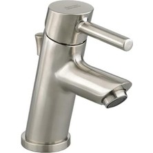Prime Standard 2064.131.295 Serin Petite Monoblok Banyo Lavabo Bataryası Metal Açılır Drenajlı, Nikel