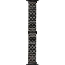 Prime 42MM Ile Uyumlu Krd, 20 Metal Kordon, Siyah