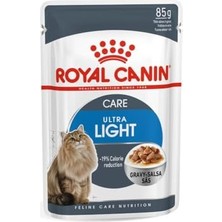 Prime Canin Ultra Light Gravy Pouch Diyet Kedi Maması 85 gr