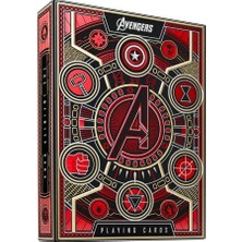 Prime THEORY11 Avengers Kırmızı Oyun Kartları