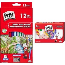 Prime 12'li Kuru Boya + 6'lı Parmak Boyası