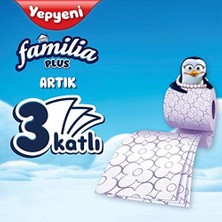 Prime Familia Plus 3 Katlı Tuvalet Kağıdı Sihirli Çiçekler 32'li 1 Paket (1 x 32 Adet), 2.7 kg
