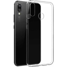 Prime ile Uyumlu Şeffaf Clear Silikon Yüksek Kalite Darbeye Dayanıklı Şık Telefon Kılıfı (P20 Lite)