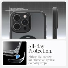 Prime 16 Pro Max ile Uyumlu Ince Magsafe Kılıf Ultra Hybrid Sararmaya Dayanıklı Duraclear™ Hava Kanalı Teknolojisi™ Askeri Sınıf Koruma Magfit Tasarım Kapak - ACS08383