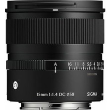 Prime 15 mm F1.4 Dc | E Mount Için Çağdaş