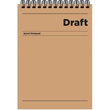 Prime Keskin A4 Kareli Bloknot Draft - Kahverengi