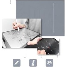 Prime Galaxy Tab A9 Plus Kağıt Hisli Mat Ile Uyumlu Davin Like Ekran Koruyucu, Renksiz
