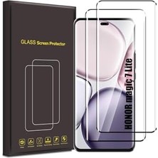 Prime - Honor ile Uyumlu Magiç 7 Lite Ekran Koruyucu Süper Pet Esnek Cam Tam Kaplar Kavisli Kırılmaz Polymer Full
