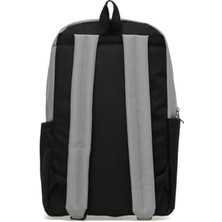 Prime Okul Sırt Çantası (Laptop Bölmeli) Gri- Siyah 1154
