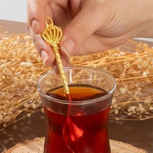 Prime 004 6'lı Çay Kaşığı Seti Antika Sunum Kaşığı Çeyizlik Çay Kaşığı
