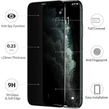 Prime Oppo A15 - A15S Privacy (Hayalet) Ekran Koruyucu – 2 Adet - 9h Temperli Cam, Yan Görünme Engelleyici, Tam Kaplama