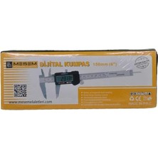 Prime 150 mm Dijital Çelik Kumpas Özel Kutulu Hassas Manuel Ölçü Aleti