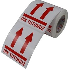 Prime Dik Tutunuz Etiketi 70MM x 80MM Ruloda 250 Adet Kuşe Rulo Etiket