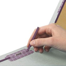 Prime Bağlantı Elemanları ILE%100 Geri Dönüştürülmüş Uç Sekme Pressboard Sınıflandırma Dosya Klasörü, 2 Bölücü, 5 cm Genişletme, Harf Boyutu, Gri/yeşil, Kutu Başına 10 (26810)