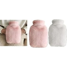 Prime Sıcak Su Torbası 2 Adet,yan Cepli Peluş Termofor 27X17X2CM 750ML