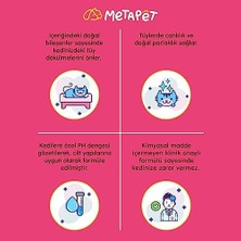 Prime Metapet Kedi Tüy Dökülmesi Karşıtı Kuru Köpük Şampuan, Doğal E Vitamini Sağlığı, Önleyici Bakımı Için, 200 ml