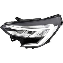 Prime Far Sağ Motorlu LED Krom Çıtalı Renault Clio V Hatcback 20-23 Joy Model Ballast Beyin Dahil Ayf 202344