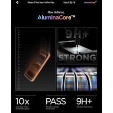 Prime 17 Pro Max / 16 Pro Max ile Uyumlu Cam Ekran Koruyucu Aluminacore Iyonlaştırılmış Güçlendirilmiş Cam Teknolojisi Kolay Kurulum Glas.tr Ez Fit Slim Hd (2 Adet) - AGL07907