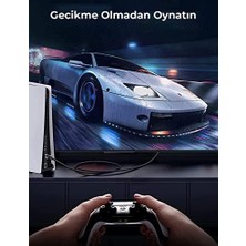 Prime Bix Cat 6A Ethernet Kablosu 10GBPS Veri Aktarımı 500MHZ Bant Genişliği Stp Kablo Pvc Kaplama Ps5 Xbox One Switch Modem Yönlendirici Vb. Ile Uyumlu 3 Metre