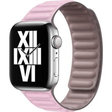 Prime - ile Uyumlu 44 45 49 mm Se 7 8 9 Ultra 1/2 Kordon Baklalı Deri Kordon