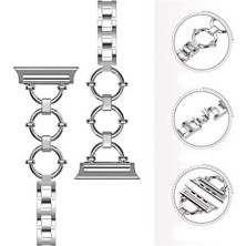 Prime 7 45MM Ile Uyumlu Krd, 56 Metal Kordon, Siyah