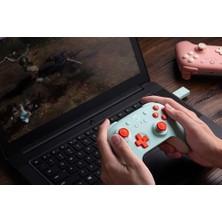 Prime 8bitdo 2c Controller For Windows Pc And, With 1000 Hz Polling Rate, Hall Effect Joysticks And Triggers, And Remappable L4/r4 Bumpers (Mint)