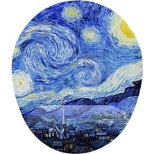 Prime Starry Night Bilek Destekli Mouse Pad