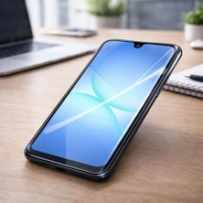 Prime Galaxy A17 5g Uyumlu Anti Statik Ekran Koruyucu Toz Tutmayan Kırılmaz Cam
