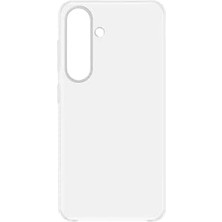 Prime Galaxy S25 Fe Ile Uyumlu ANTŞFF01 Şeffaf Telefon Kılıfı - Yumuşak Silikon Malzeme, Darbeye Dayanıklı, Ince Hafif Tasarım, Kolay Takıp Çıkarma