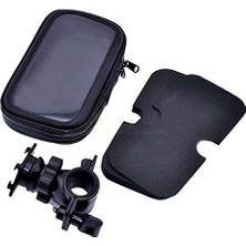 Prime Bisiklet Motosiklet Telefon Tutucu Suya Dayanıklı Large Gidon Bağlantılı