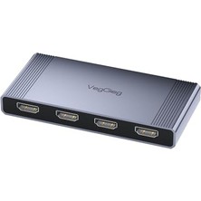 Prime 4K HDMI 2.0 Görüntü Seçici 3 Giriş 1 Çıkış Kumandalı Switch
